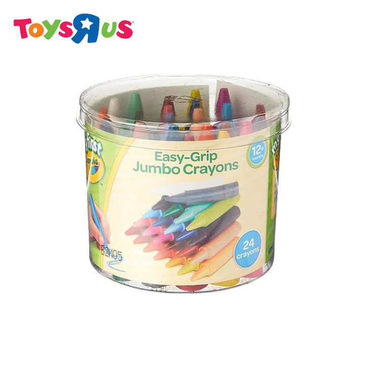 Crayola® EasyGrip Jumbo Crayons (24Counts) Lazada PH