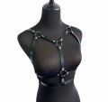 Mới BDSM Sexy Cơ Thể Đồ Lót Phụ Nữ PU Da Khai Thác Áo Ngực Goth  Đồ Lót Punk Thanh Kiếm Thắt Lưng Khai Thác Đá Mùa Hè Quần Áo. 