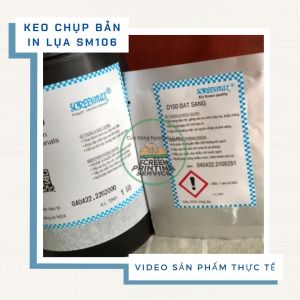 Keo chụp bản SM 106 hệ nước
