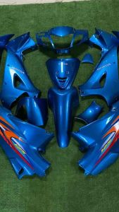 ชุดสี WAVE 125 R กุญแจกลม สีน้ำเงินฟ้า 12 ชิ้น แถมน๊อตพอช