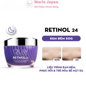 Kem Dưỡng Ẩm Olay Tái Tạo Da Mờ Nếp Nhăn Ngăn Ngừa Lão Hoá Regenerist & Luminous Tổng Hợp Hộp 50g