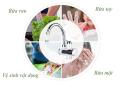 Vòi lavabo nóng lạnh, máy làm nóng nước trực tiếp tại vòi Euro Quality LCD temperature. 