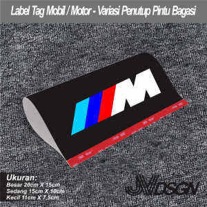 Performace Car Brand - Label Tag Mobil - Variasi Penutup Pintu Bagasi - Hiasan Stiker Lego Mobil Viral