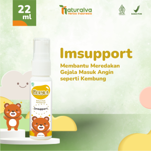 Beryla Imsupport Soothing Massage Oil Baby Minyak Telon Untuk Bayi 22 ML
