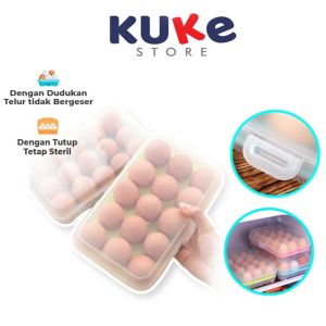 Kotak Telur Egg Box / Tempat Penyimpanan Telur / Box Telor 15 Lubang