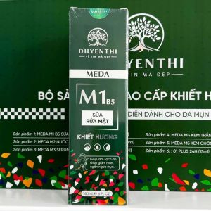 Sữa Rửa Mặt Tạo Bọt Meda M1B5 Khiết Hương Duyên Thị 180ml – Sạch Sâu Dưỡng Ẩm Dịu Nhẹ - 180ml