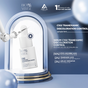 [Sample 5ml] Tinh chất C102 Mờ thâm đỏ & Chống oxy hóa Bioverse C102 Tranexamic Discoloration Control Serum