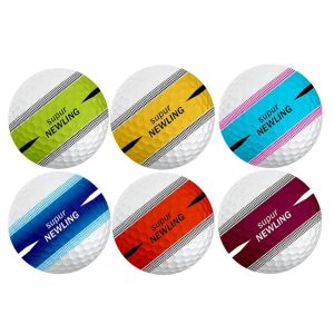 MUQZI Nhắm 360 ° Bóng Golf Xanh da trời Ba lớp Bóng Golf đường dài siêu Bền Màu tím Bóng Golf ba lớp Cuộc thi chuyên nghiệp