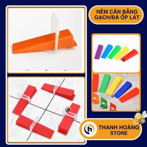[Combo Bịch 50 cái] - NÊM CÂN BẰNG GẠCH ỐP LÁT – NÊM CÂN CHỈNH GẠCH MEN – PHỤ KIỆN THI CÔNG GẠCH ĐÁ