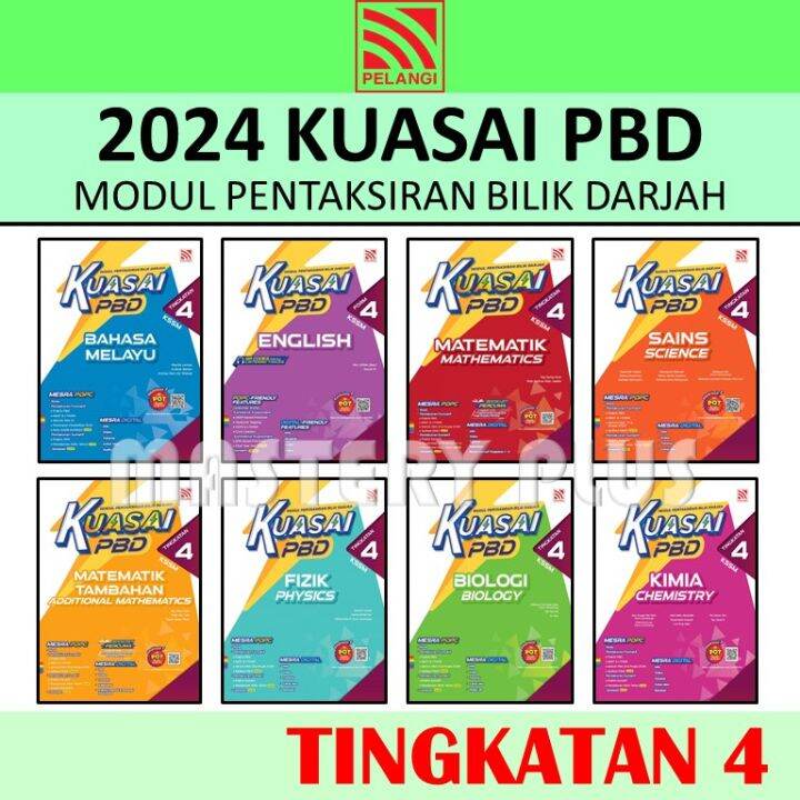 KUASAI PBD TINGKATAN 4 MODUL PENTAKSIRANN BILIK DARJAH KSSM 2024 ...