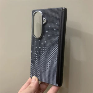 Case For Samsung Z Fold 8 7 6 5 Fold Screen PC Hard Carbon Fiber Texture Magnetic Wireless Charge Cover Camera Lens Armor Shell