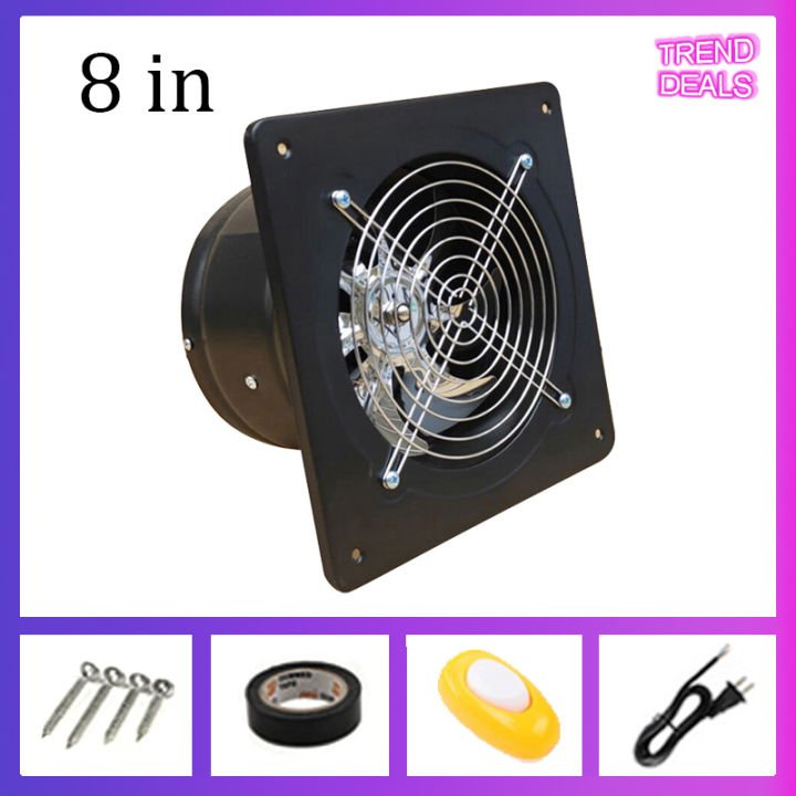4/6/7/8/10/12 in Exhaust fan Powerful fan exhaust fan household window