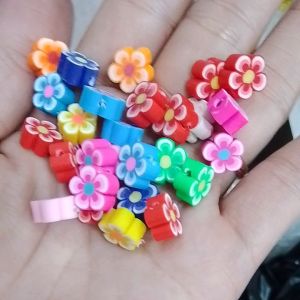 Sỉ bịch 100 bông hoa sáp nhiều màu 10li làm handmade