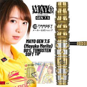 TARGET SOFT TIP DARTS - 20G MAYO GEN 7.5 ( Mayuko Morita ) 90% TUNGSTEN DART SET Original Electronic dart