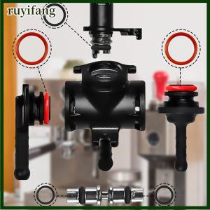 ruyifang 15Pcs O-Ring Seal Kit Silicone Gasket For Saeco Coffee Machine Brewing Group Spout Connector Sealing Rings Accessories