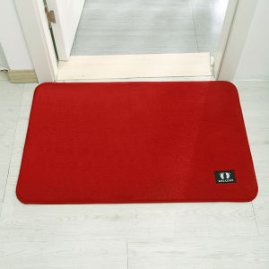 [FREE SHIP] Thảm lau chân len nỉ hình bàn chân hút nước mềm mại đế lót cao su chống trơn trượt