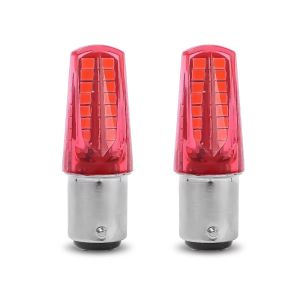 MODERNLUX 1/2/4Pcs 1157 Socket Motorcycle Led Lights Flashing Warning Reversing 2835 LED Brake Light Durable Stop Lamp Turn Signal Light Moto Accessories