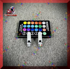 Đèn led sương mù có remote chỉnh màu MS18
