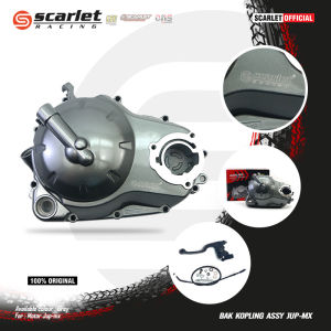 Scarlet Racing - Blok Kopling Rumah Bak Kopling Assy Blade jupiter mx supra x  125 karisma supra x 100 x1 vega zr jup zx
