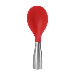UNQIN Dinnerware Tableware Non-Stick Stand-up Anti-rust Silicone Spatula Rice Scooper Rice Paddle Serving Spoons