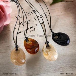 [COD] Home Fashion Minimalist Retro Gradient Pendant Necklace Korean Style Long Sweater Chain Female Autumn Winter Jewelry Accessories