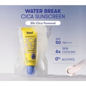 TAVI CICA RES-Q10 Water Break & AdapTint Sun Shield 40 ml - SPF 50