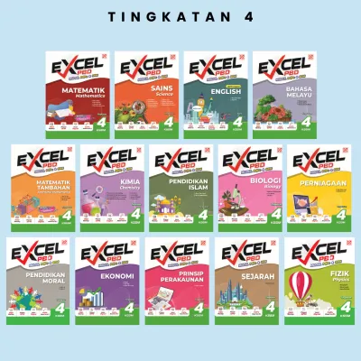 [Sbook] Pelangi Buku Latihan 2026 Excel PBD (KSSM) Tingkatan 4/5 Modul Pentaksiran Bilik Darjah