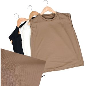 AliMaMa - SUGAR APRIL KNIT - Pakaian Inner Dalaman Kaos Baju Wanita Kekinian Blouse Singlet Medan