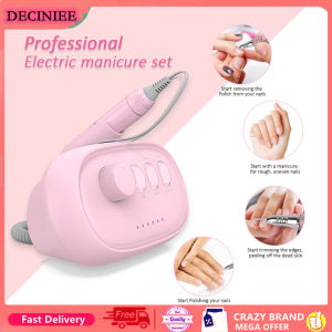 DECINIEE 35000RPM Professional Manicure Machine Electric Nails Drill Machine Electric Nail Pedicure File Bit for Manicure Nail Art Salon