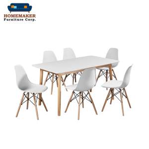Homemaker Furniture  Elvine 1 + 6 Seater Dining Set