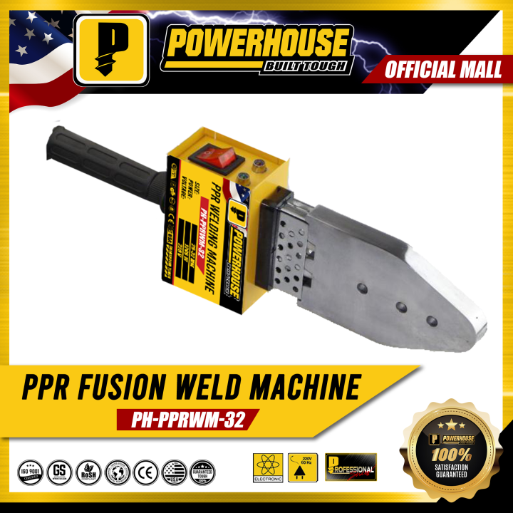 Powerhouse PPR Fusion Welding Machine Electronic Plastic Tube Pipe