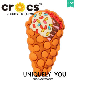 Jibbitz cross charms Shoe Buckle Cartoon Doughnut Egg Roll Ice Cream Fashion Cartoon cross Shoes Accessories