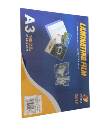 [Hàng Mới] 1 Xấp Màng Ép Plastic A5 Yidu 80 Mic ( Laminating Film)/ Ép Plastic A4 Yidu 80 Mic (Laminating Film) Xấp 100 Cái Giúp Lưu Trữ Bảo Vệ Hình Ảnh Giấy Tờ Của Bạn Không Bị Hư Hỏng