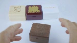Rosiking Handmade Wooden Coldplay-Yellow Music a Birthday Gift for Girls and Children Perfect for Christmas and New Year.