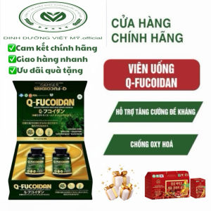 Q-fucoidan hỗ trợ tăng cường khả năng chống oxy hóatăng cường sức đề kháng