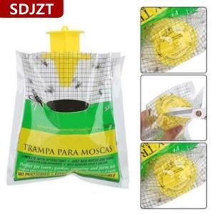 [COD] SDJZT ที่ดักแมลงวันแบบใช้แล้วทิ้งสำหรับใช้กลางแจ้งที่ดักแมลงกระเป๋าดักแมลงวันจับยุง