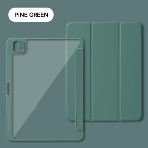 (SG) LionShield CrystalBack Case for iPad 11th (A16)/10th Gen / Air 7/ 6 11inch M3 M2/5/4/Pro 11/Pro 12.9/ Mini 7/6 Smart cover casing