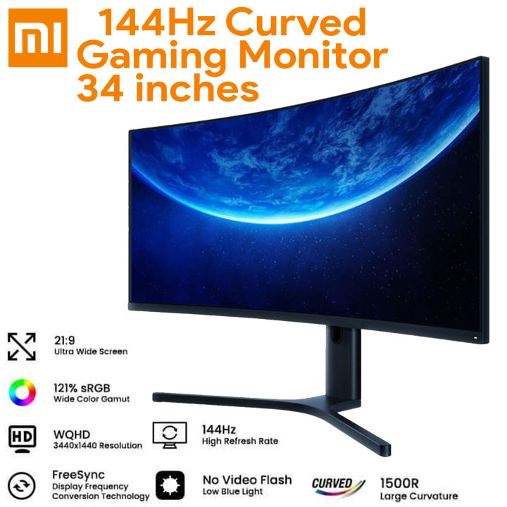Local warranty Xiaomi Mi 34" 34inch 144Hz High Refresh rate Monitor ...