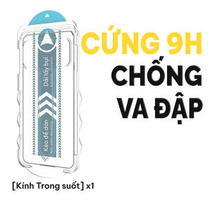 Kính Cường Lực Khuôn Trợ Dán Dành Cho iPhone Trong Suốt - Chông Nhìn Trộm Full HD Chống Bám Vân Tay Siêu Mượt Cho Dòng Iphone X XR XS MAX 11 12 13 14 15 PRO MAX PLUS