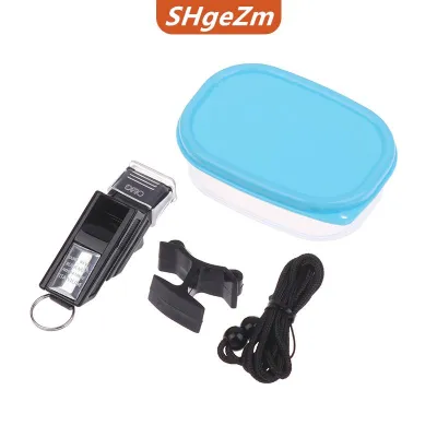[COD] SHgeZm SPORTS Âm thanh lớn nhựa Còi bóng rổ Còi huấn luyện viên thiết bị trọng tài bóng đá chuyên nghiệp còi với Hộp dây buộc