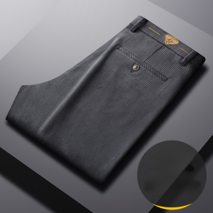 Mens Peak King loose straight thick section pants