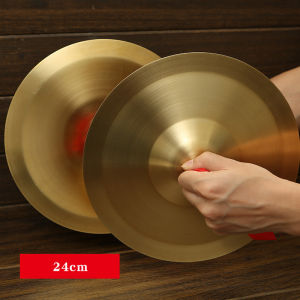 Cymbal Hand Percussion Instrument Chinese Traditional Gongs with Stage Rhythm Percussion Toys