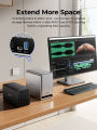 ORICO MetaCube Pro 3.5" Enterprise Storage 5 Bay NAS with Multi-account Usage Double Encryption Data Sharing for 7x24 Hours Work. 
