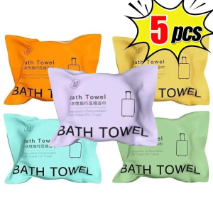 70x140CM Large Disposable Bath Towel Thickned Compressed Travel Bath Towel Trip Essential Towel