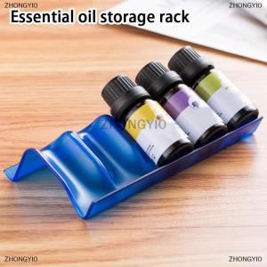 [COD] ZHONGYI0 Tinh dầu chai bóng chai hiển thị khung ngăn kéo nhận và hoàn thiện khung chồng chất tinh dầu chai