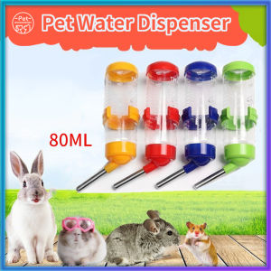 60ML/80ML Hamster Drinker pet water dispenser water bottle for small pets