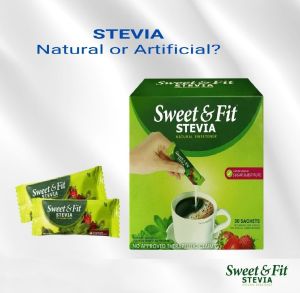Sweet & Fit Stevia Sweetener Sugar of Glorious Blend Food Supplement Powder Healthy and Organic for Baking Cooking