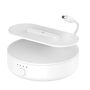 Cozycase 10000mAh Battery Base for Echo Show 8 (1st & 2nd Gen) Portable Wireless Power Bank Adjustable Alexa Display Stand Charger Holder