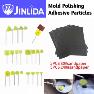 Zenarmor sanding granules + sandpaper kit for mold mirror polishing fire removal and texturing