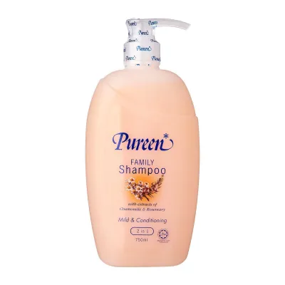 Pureen Family Shampoo With Rosemary And Chamomile Extract